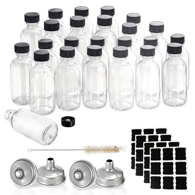 Tanlade 100 Pcs Plastic Juice Bottles with Caps Refrigerator Drink Container  with Lid Clear Reusable Beverages Bottles for Juices, Milk, Tea, Fridge  Storage, Take out(Black Cap, 16 oz) - Yahoo Shopping