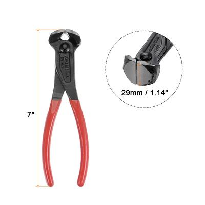 End Cutting Pliers 6 Nail Nippers Puller Plier with PVC Handle