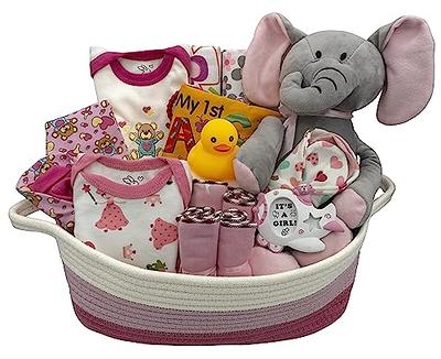 new mom basket (baby boy) - Petal Pusher