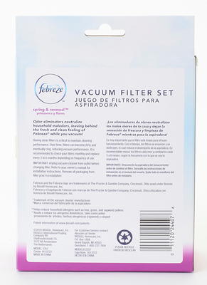 Febreze Vacuum Bags, Spring & Renewal, Bissell Style 7 - 3 bags