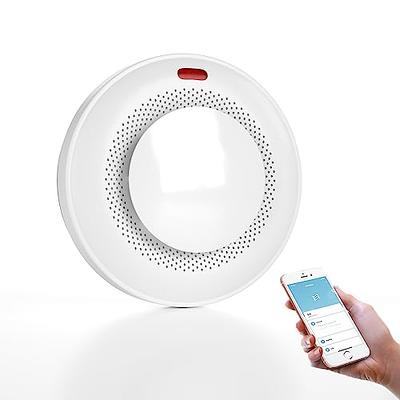 X-Sense Smart Smoke Detector Fire Alarm with Replaceable Battery, Wi-Fi  Smoke Detector, App Notifications with Optional 24/7 Professional  Monitoring