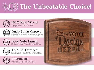 Straga Personalized Cutting Boards | Handmade Wood Engraved Charcuterie |  Custom Birthday, Cooking School Graduation Gift for Kitchen or Chef (Chef's