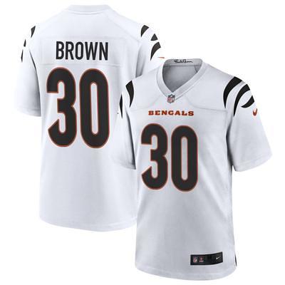 Nike Men's Cincinnati Bengals Joe Burrow #9 Alternate Orange Game