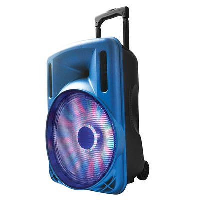 IQ Sound IQ-1525BT Wireless Bluetooth Speaker (Blue) in the Speakers  department at