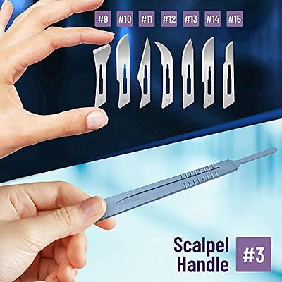 Size 3 Scalpel Handle Replacements for Scalpel Blades Size 10 & 15