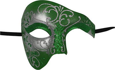  Ubauta Steampunk Metal Cyborg Venetian Mask,Black Masquerade  Mask For Halloween Costume Party/Phantom Of The Opera/Mardi Gras Ball :  Clothing, Shoes & Jewelry