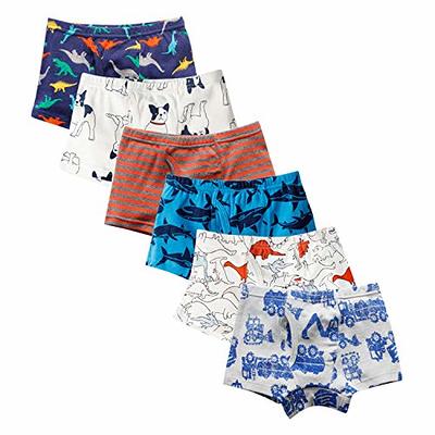 Evelin LEE 6-Pack Baby Boys Underwear Cotton Boyshort Panties Cartoon Soft  Boxer Briefs - Yahoo Shopping