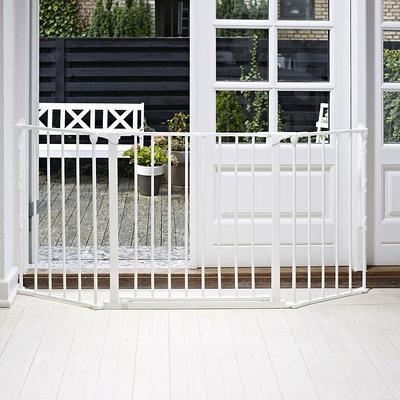 BabyDan Flex XL Hearth Safety Gate 35.4 inch - 109.5 inch, Black