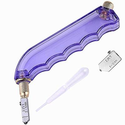 IMT Pistol Grip Oil Feed Glass Cutter Tungsten Carbide, Professional  Stained Glass Cutting Tool with 2 Replaceable Head and Oil Reservoir- 2mm-12mm  - Yahoo Shopping