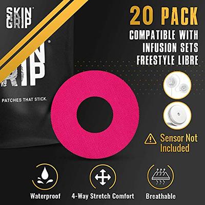 Skin Grip Adhesive Patches for Dexcom G6 CGM (20-Pack), Waterproof &  Sweatproof for 10-14 Days, Pre-Cut Adhesive Tape, Continuous Glucose  Monitor Protection(Camo) 