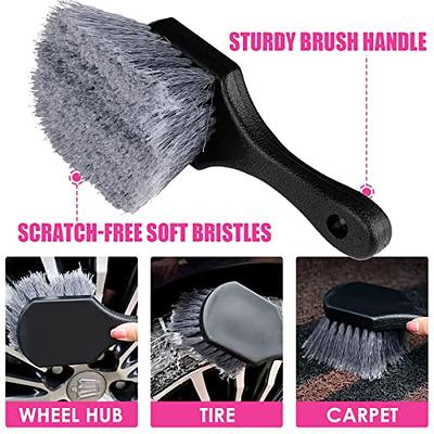 Jaronx 20Pcs Car Wheel Tire Cleaning Brush Set, Car Detailing Kit, Car  Detailing Brush Set (Wheels Brush, Rim Brush, Detailing Brushes, Car Drill