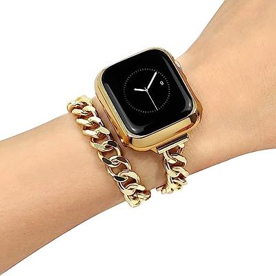 14K Gold Filled Apple Watch Band Paperclip Chain Strap Women Handmade  Jewelry Bracelet, 38mm 40mm 41mm 42mm 44mm 45mm 49mm Ultra 