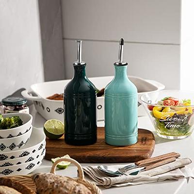 Ceramic Olive Oil Dispenser Bottle