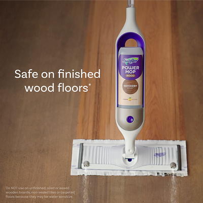 Swiffer WetJet Multi-Purpose and Hardwood Liquid Floor Cleaner Solution  Refill, Lavender Vanilla & Comfort, 42.2 fl oz