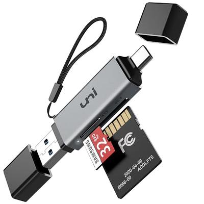 SD Card Reader for iPhone iPad, AkHolz Camera Card Viewer SD Card Reader  Adapter for SD Micro SD Card, USB3 SD Card Reader Compatible with iPhone