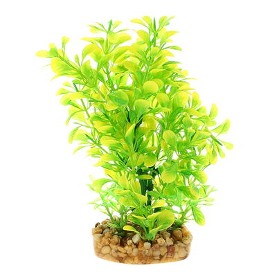 Unique Bargains 1 Pc Fish Tank Plants Decorations Artificial