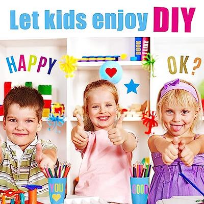 4 Inches Large Adhesive Waterproof Letters Diy School Alphabet