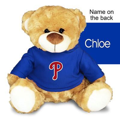 Chicago Cubs Personalized Plush Baby Baseball - White