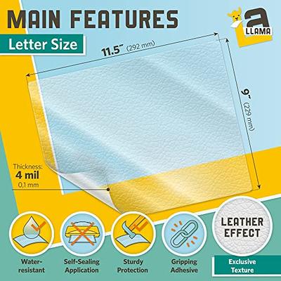 No Heat Laminating Sheets Self Sealing 8.5 x 11 Inch, 20 Pack