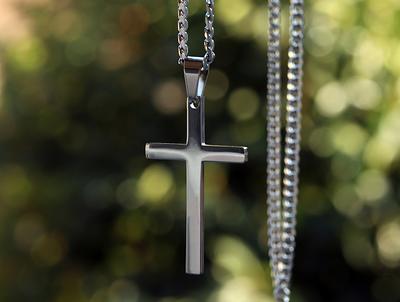 Waterproof Cross Necklace for men — WE ARE ALL SMITH