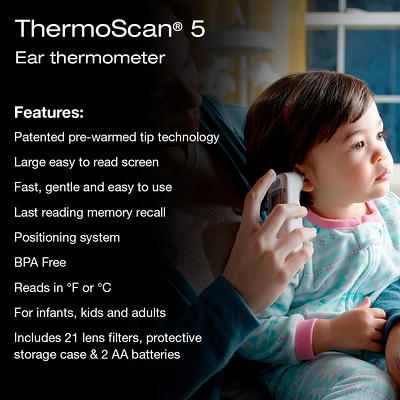 THERMOMETER: BRAUN THERMOSCAN LENS F