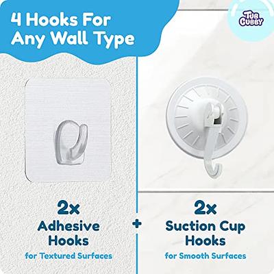 Kids Shower Hooks with Suctions Cups for Bath or Shower