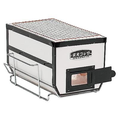 Charcoal Grill, 10.2in Portable Charcoal Grill Japanese Hibachi