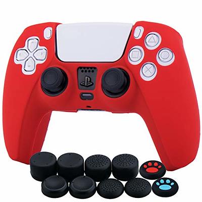 YoRHa Silicone Cover Skin Case for PS5 Dualsense Controller x 1(Red) with  Thumb Grips x 10 - Yahoo Shopping