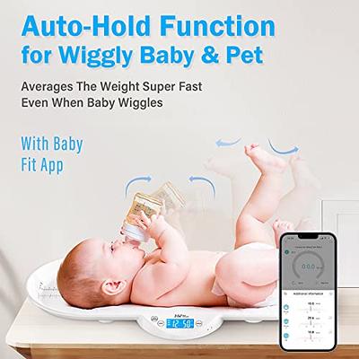 Smart Baby Scale, Pet Scale, Toddler Scale with App, Digital Weighing Scale  for Newborn Infant Toddler Cat Puppy Animals with Auto Hold Function, LCD  Display, Accurately Precision at ± 0.1oz（Smart） - Yahoo