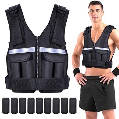 Adjustable Weighted Vest Weights Set: Sportneer 2 4 6 8 10 12 14