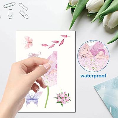 Craspire 3 Sheets 3 Styles PVC Waterproof Decorative Stickers, Self Ad –  CRASPIRE