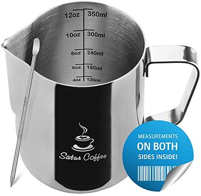 DeLonghi Stainless Steel Milk Frothing Pitcher for DeLonghi Stilosa Manual  Espresso Machine