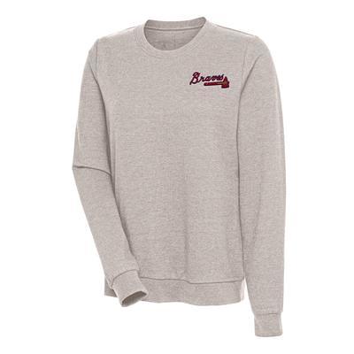 Buffalo Bills Antigua Women's Victory Crewneck Chenille Pullover Sweatshirt  - Red