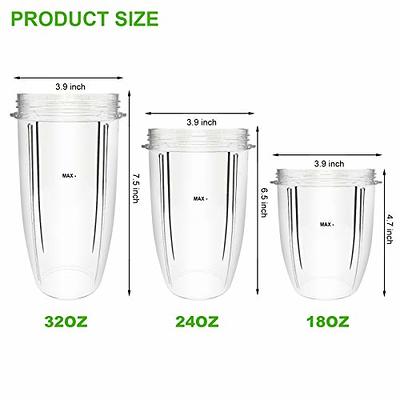 Replacement Parts Fit For Nutribullet 600 Watt 900 Watts Replacement  Extractor Blade Blender Cups Accessories