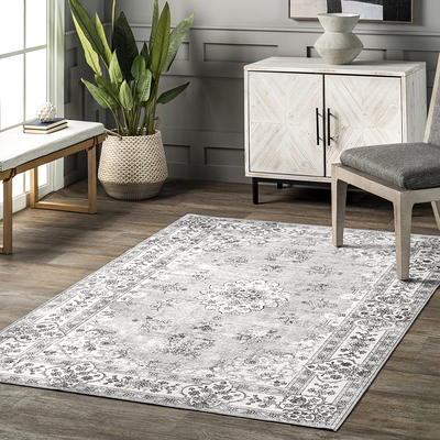 Lavex 3' x 5' Gray Olefin Indoor Entrance Mat