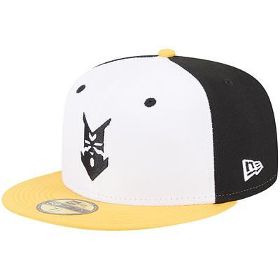 Men's New Era White Buffalo Bisons Theme Nights Wings 59FIFTY Fitted Hat