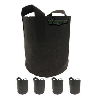 VIVOSUN 50-Pack Black-and-White Grow Bags for Plants for Seedlings and  Rooting