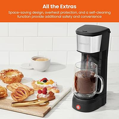 Mr. Coffee - Space-Saving Combo 10-Cup Coffee Maker and Pod Single