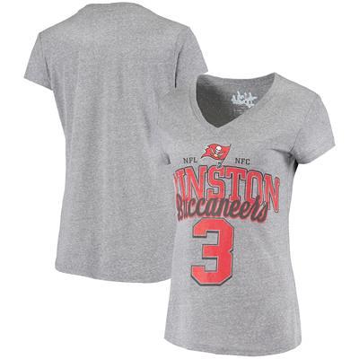 Women's Majestic Threads Deshaun Watson Cream/Brown Cleveland Browns Name &  Number Raglan 3/4 Sleeve T-Shirt