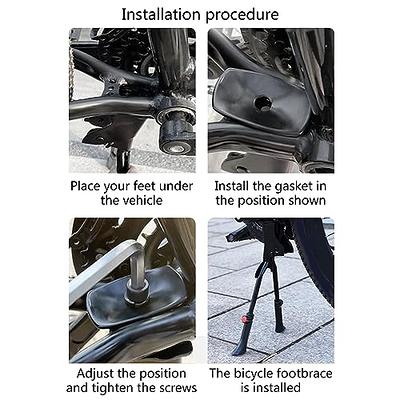 Adjustable Bike Parking Stand Lightweight Bike Support Side Stand