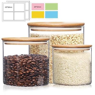 6Pk Round Glass Containers - Yahoo Shopping