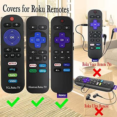 Silicone Case for Roku Express 4K+ Voice Remote RCA1R, Roku Voice Remote  Cover Roku Streaming Stick 4K Silicone Sleeve with Lanyard(Red - Yahoo  Shopping