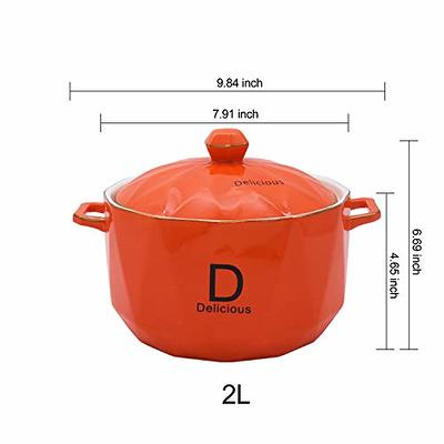  Tanlade Glass Pots for Cooking on Stove 50.72 oz Borosilicate  Glass Saucepan with Cover Heat Resistant Glass Cookware Glass Pots and Pans  Set with Sponge Brush for Kitchen Pasta Noodle Soup