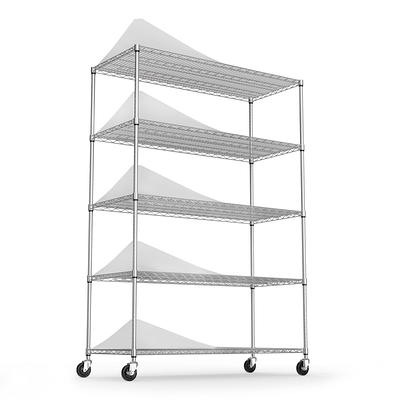 Dalema Waterproof Shelf Cover,Heavy Duty Dustproof Storage Shelving Unit  Cover,Durable Steel Organizer Wire Rack Covers,Shelf Display Rack Protector