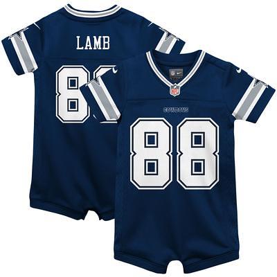 Mac Jones New England Patriots Nike Newborn & Infant Game Romper Jersey -  Navy