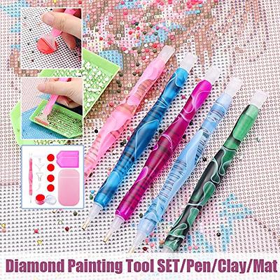 Eco-friendly DIY Nail Art Tool Multi Placer Tip Drill Pen Diamond Painting  Tool Diamond Painting Pen Kits for DIY Painting Craft