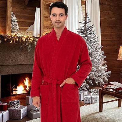 TowelSelections Women's Plush Robe, Fleece Shawl Collar Spa Bathrobe