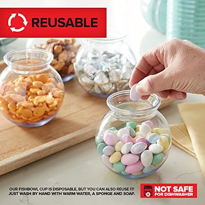 Plastic Bowl - Clear Round Disposable Mini Bowl