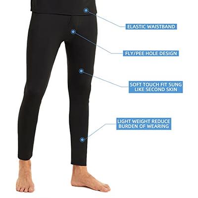 Long Johns for Men Thermal Underwear Leggings Bottoms Ultra Soft