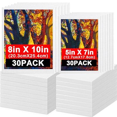 Canvases For Painting 100% Cotton Art Panels For Oil Acrylic - Temu